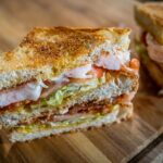 sandwich de camarão
